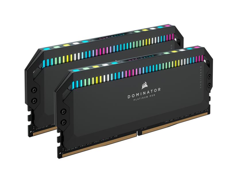 Gaming DesktopCorsair Dominator Platinum RGB 32GB (2x16GB) DDR5 UDIMM 5600Mhz C36 1.25V Black Desktop PC Gaming Memory Gaming DesktopCorsair Dominator Platinum RGB 32GB (2x16GB) DDR5 UDIMM 5600Mhz C36 1.25V Black Desktop PC Gaming Memory